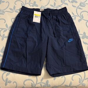 Nike Dark Blue Men’s Small Athletic Shorts with Light Blue Accents